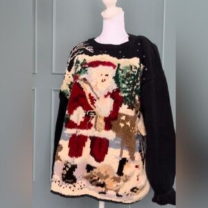 Vintage Santa sweater